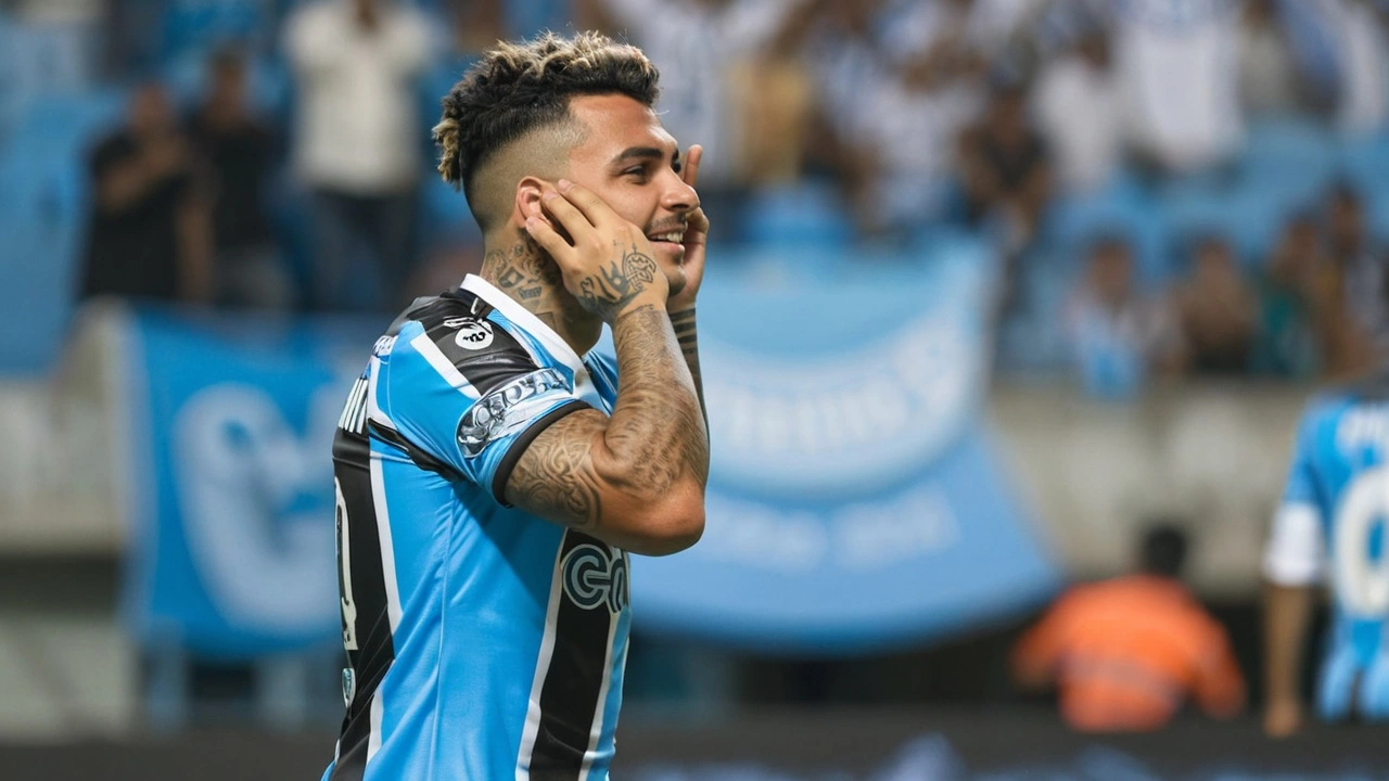 Grêmio derrotou Vitória e volta a vencer no Campeonato Brasileiro após um mês