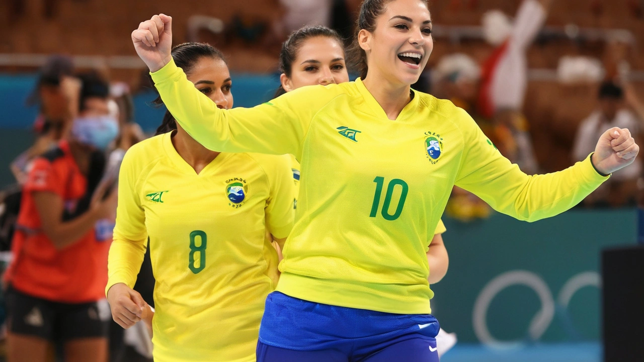 Brasil Avança para as Quartas de Final com Vitória Sobre Angola no Handebol Feminino nas Olimpíadas de Paris