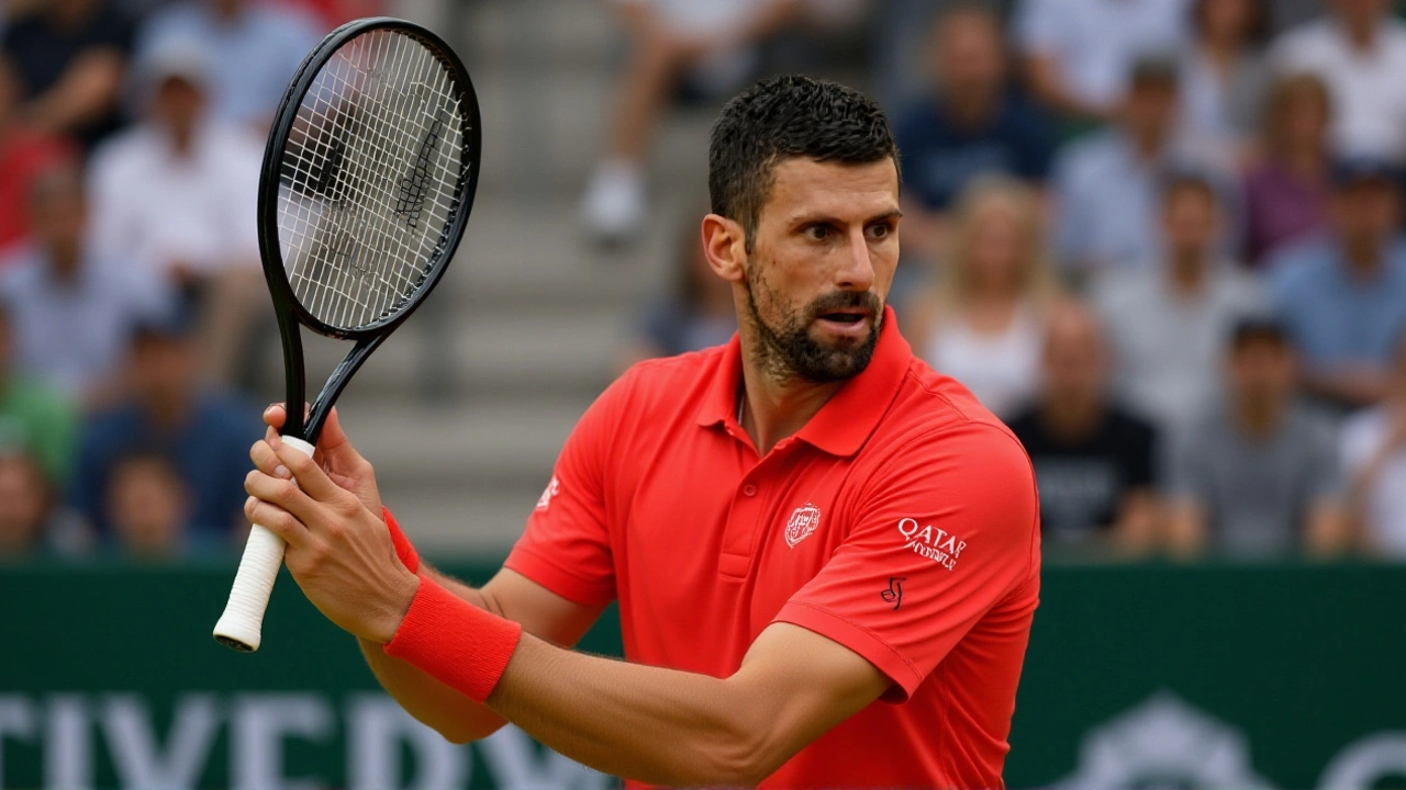 Novak Djokovic vence Taylor Fritz com rally de 25 golpes no US Open